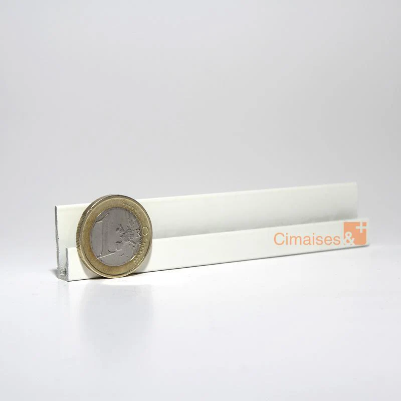 Cimaise Classic Rail 200 cm + vis & chevilles multimatériaux - Cimaise Tableau Artiteq - Image 9
