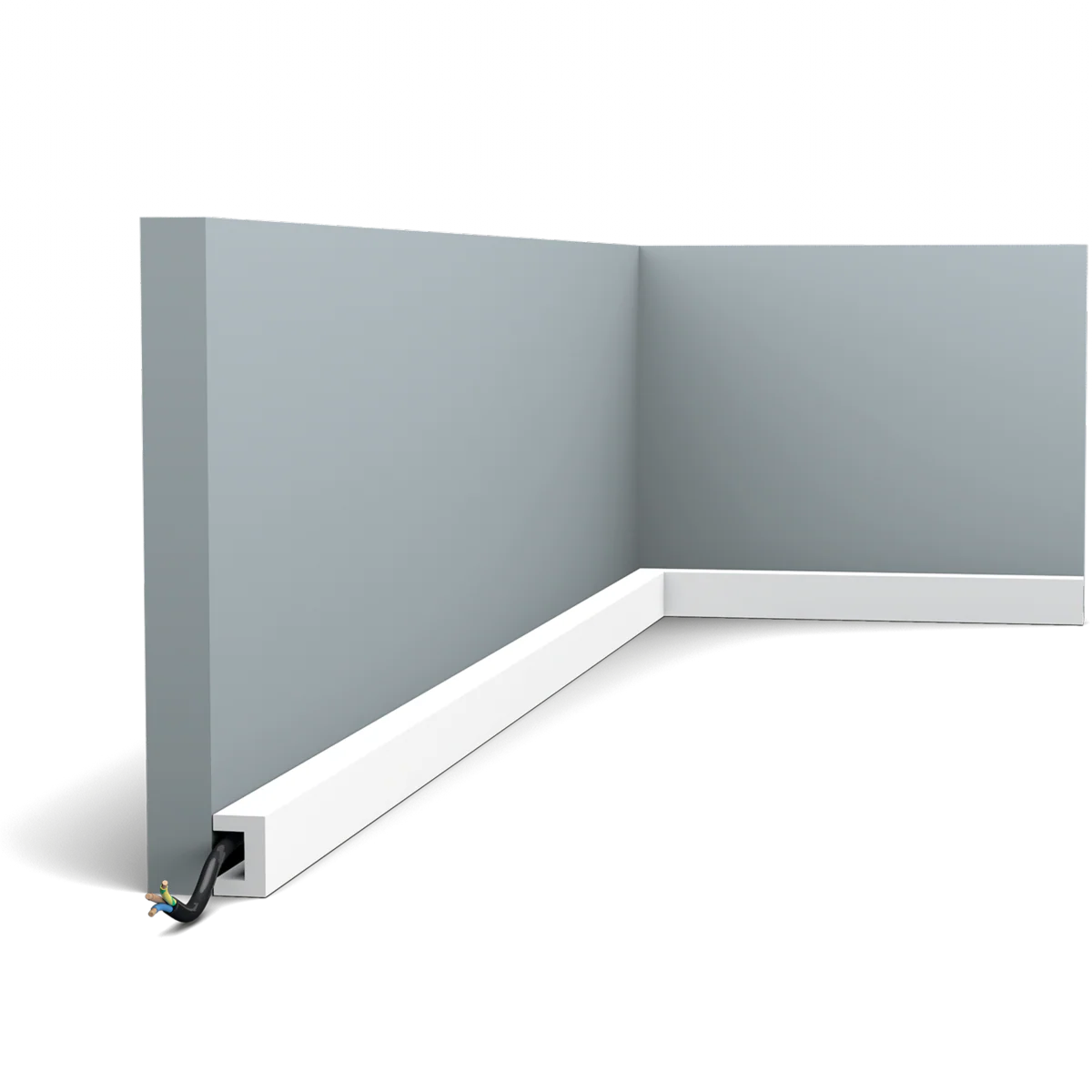 CX190 Corniche plafond pour éclairage indirect Orac Decor - 2x3x200cm (h x p x L) - moulure décorative polymère - Image 6